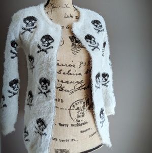 Unique skull Cardigan